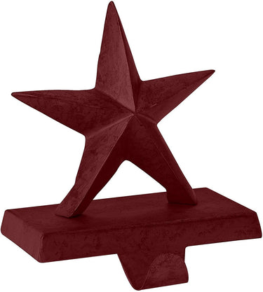 Star Stocking Hanger - Red Finish Set of 2 Park Designs - The Fox Decor